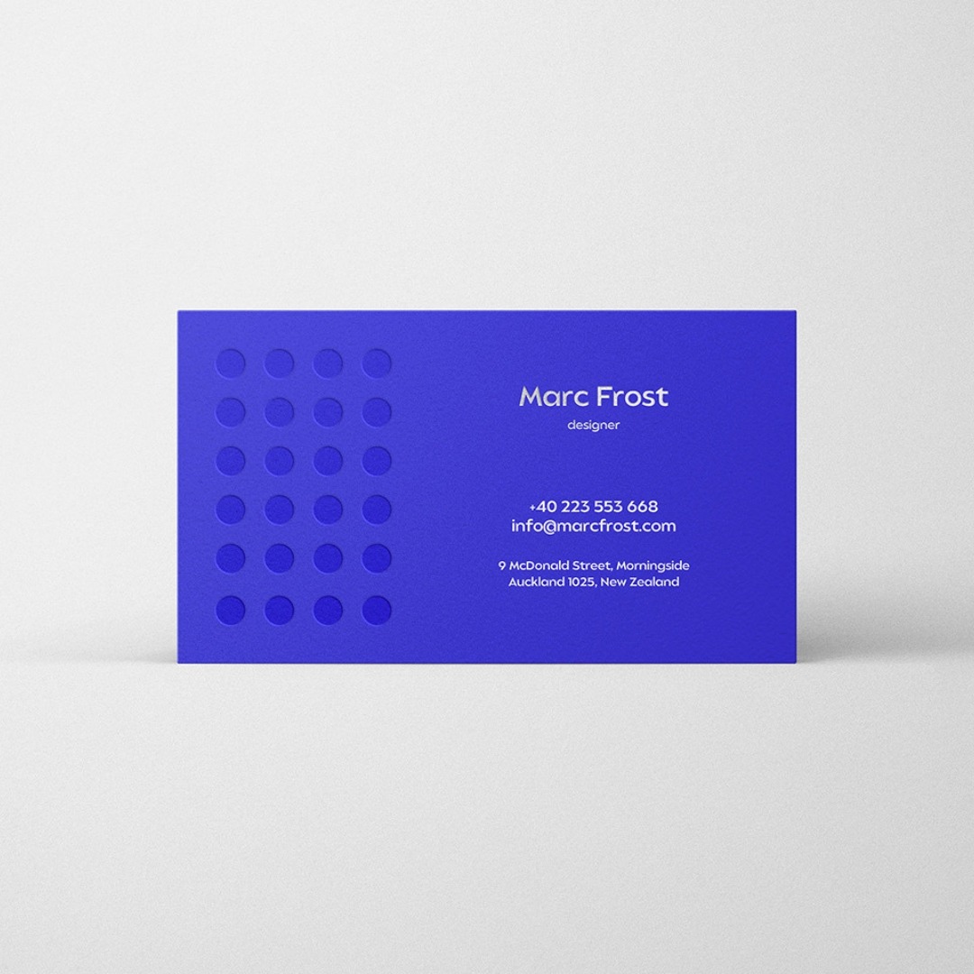 Matte Business Cards - Single Side