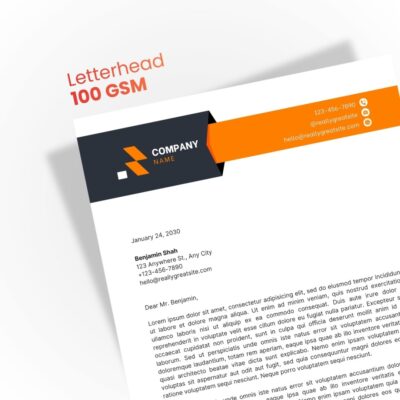 Letterhead - A4 - 100GSM