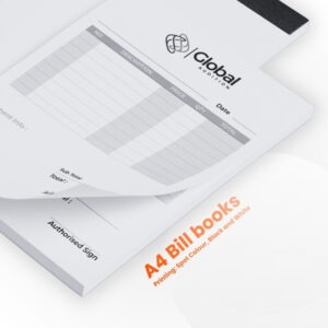 Bill Book - A4 - Single Color