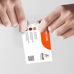 Non-Tearable Card - 180 Micron Business Cards - Double Side