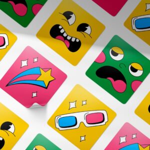 Sticker - Die Shape Cutting