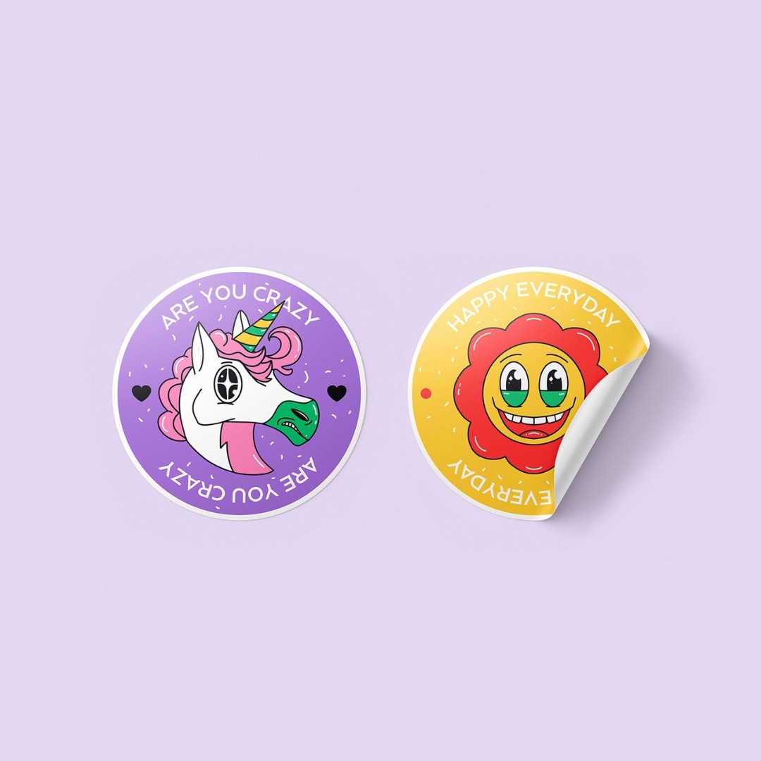 Sticker - Vinyl Gumming Stickers