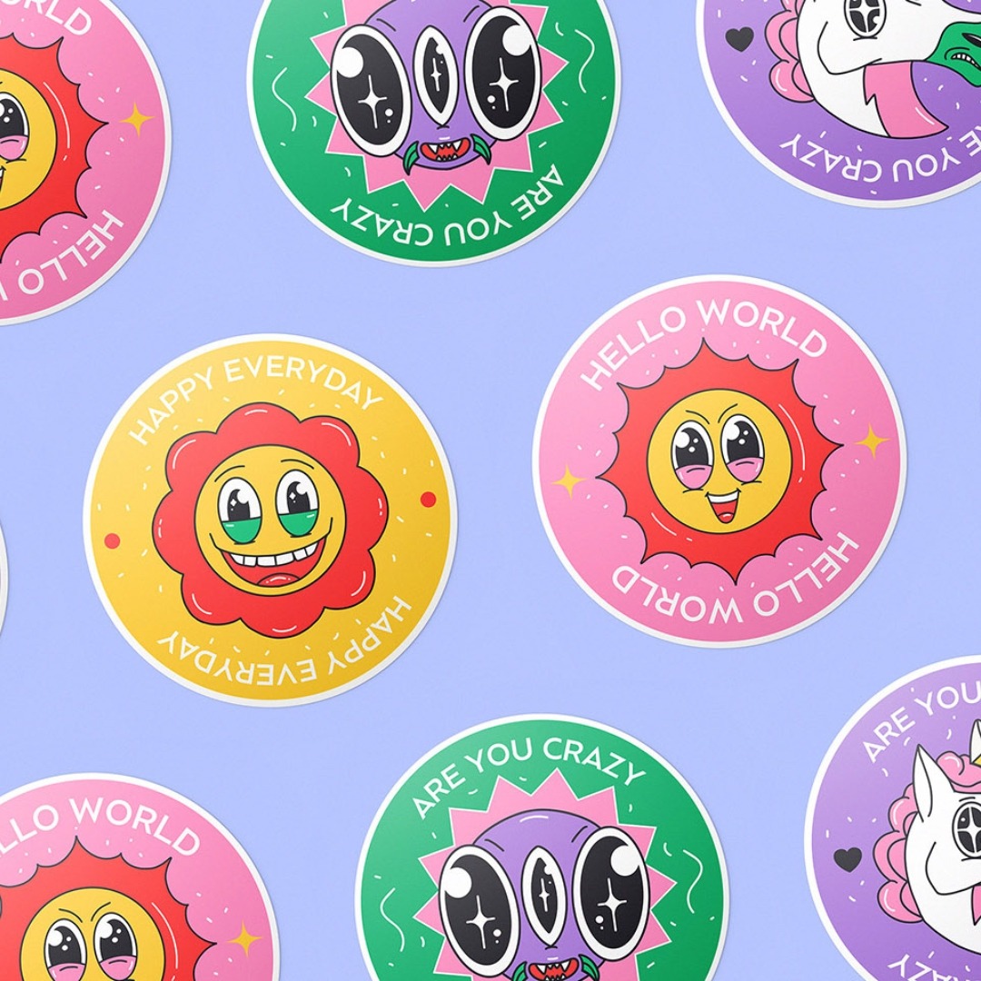 Sticker - Vinyl Gumming Stickers - Image 2