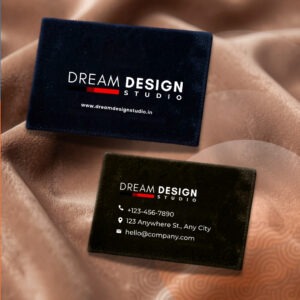 Velvet Business Cards - Double Side